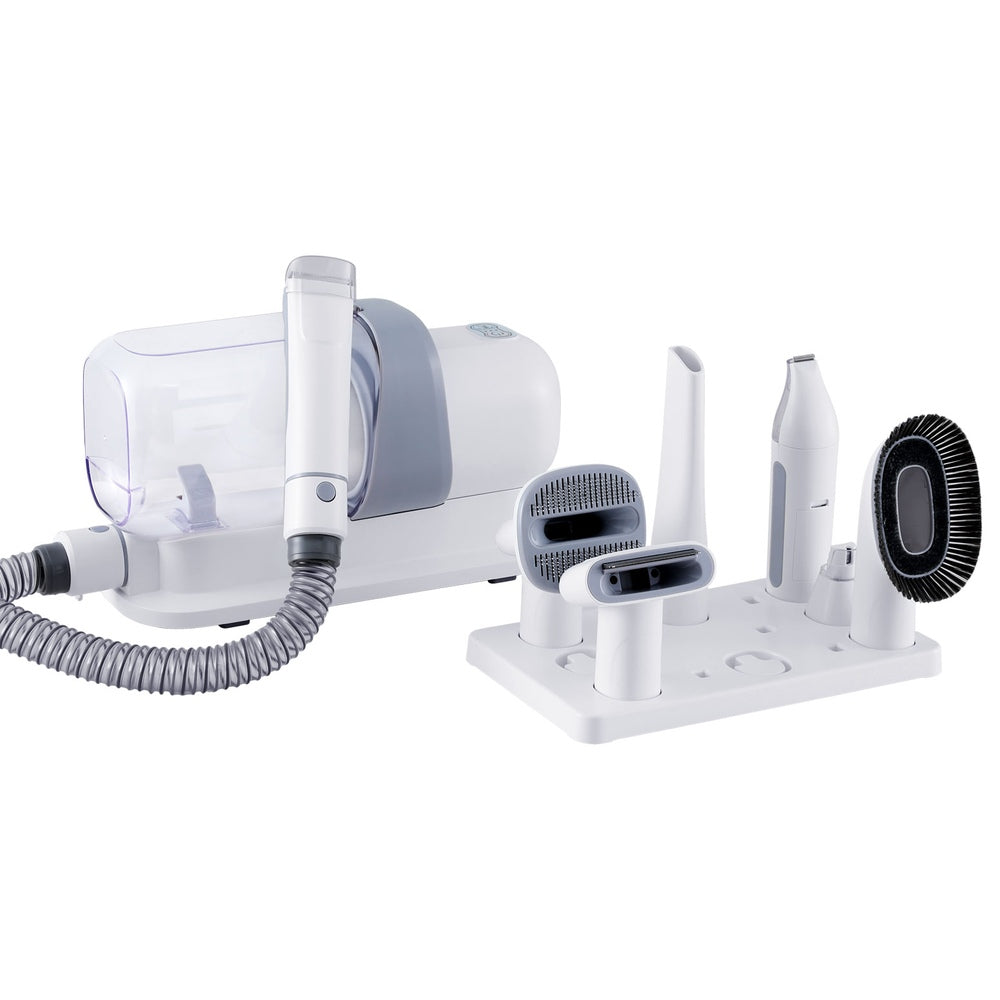 i.Pet Pet Grooming Vacuum Kit with Clipper & Brushes