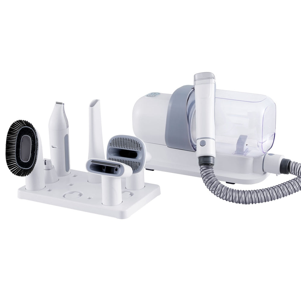i.Pet Pet Grooming Vacuum Kit with Clipper & Brushes