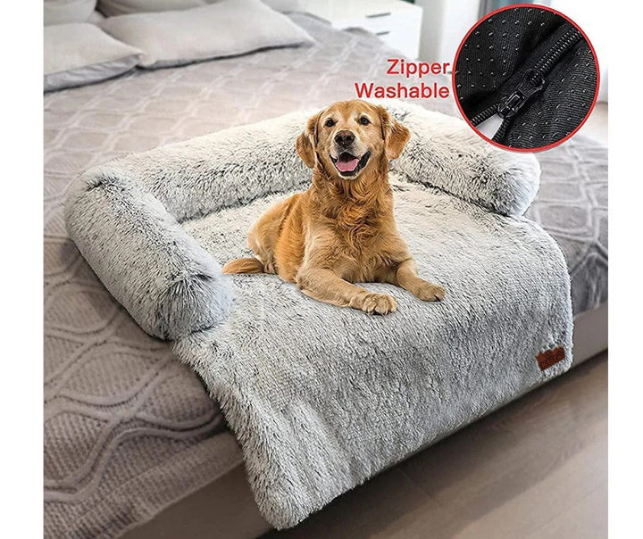 Medium Grey Calming Pet Furniture Protector – Couch, Sofa, Car & Floor