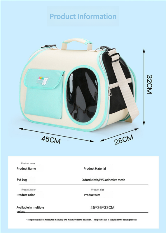 Pet Travel Backpack – Breathable, Transparent, Stylish and Comfortable