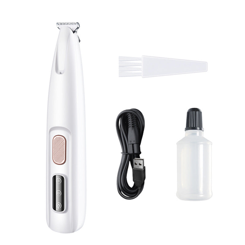 Waterproof LED Pet Trimmer – Rechargeable Clippers for Cats & Dogs