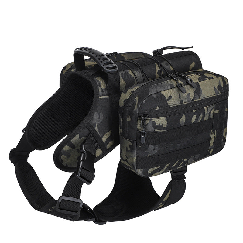 Adventure Tactical Dog Backpack – Adjustable Saddle Harness