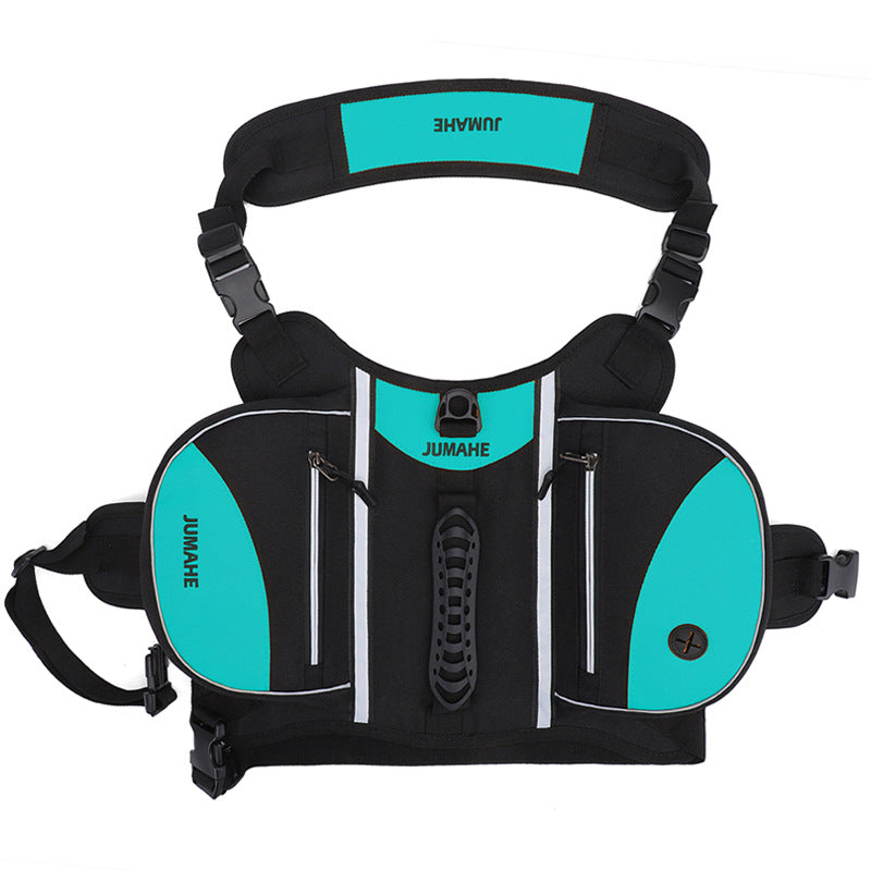 Reflective Dog Backpack Harness – Adjustable with Storage Bags
