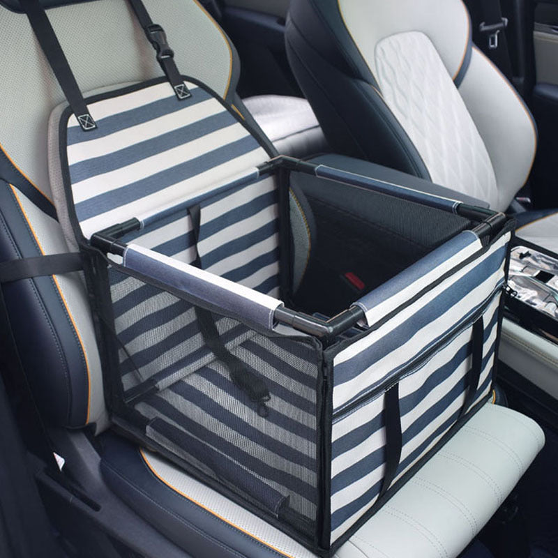 Mesh Dog Car Seat – Easy Install Booster for Small Pets