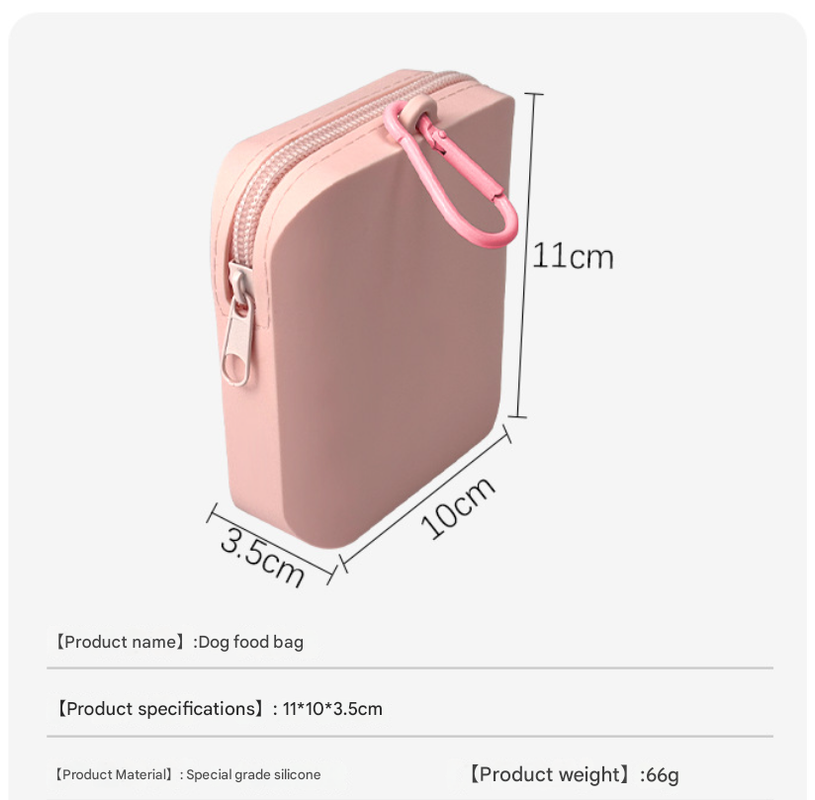 Silicone Treat Pouches (2-Pack) – Waterproof & Portable