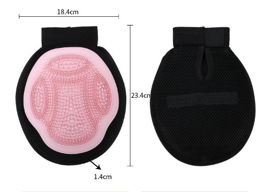 Pet Grooming Gloves – Deshedding, Bath & Massage Mitts (pack of 3)