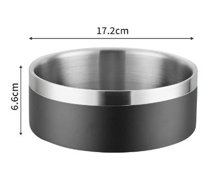 Stainless Steel Pet Bowl – Non-Slip, Anti-Tip. Beautifully designed.