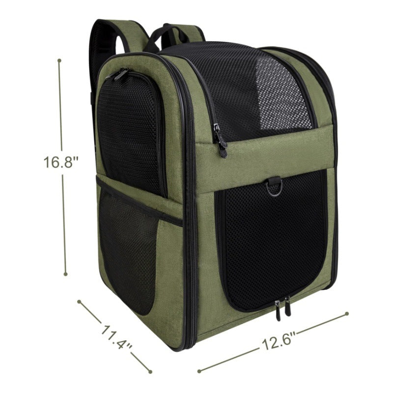 Pet Travel Backpack – Breathable & Comfortable