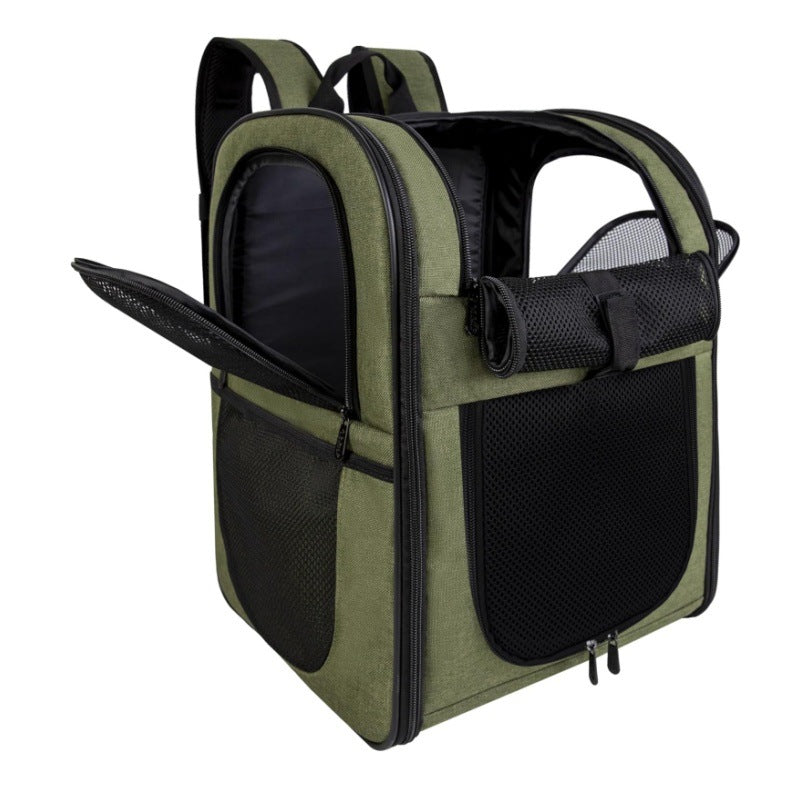 Pet Travel Backpack – Breathable & Comfortable