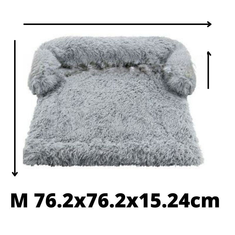 Medium Grey Calming Pet Furniture Protector – Couch, Sofa, Car & Floor
