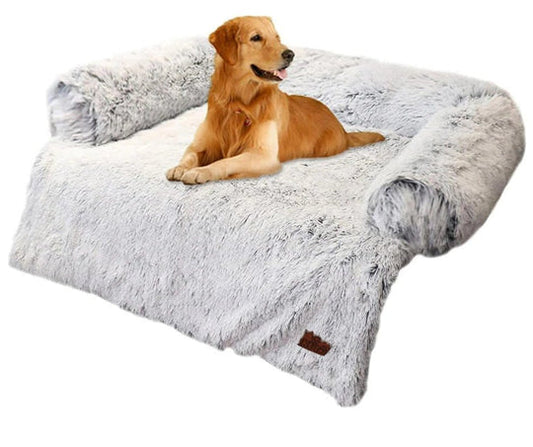 Medium Grey Calming Pet Furniture Protector – Couch, Sofa, Car & Floor