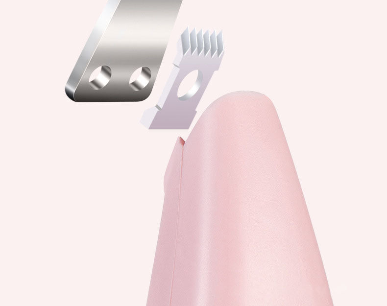 Sakura Pink Portable Pet Hair Trimmer with Precision Blade