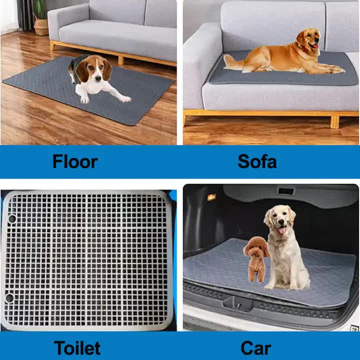 2PCS Waterproof Washable Pet Pads