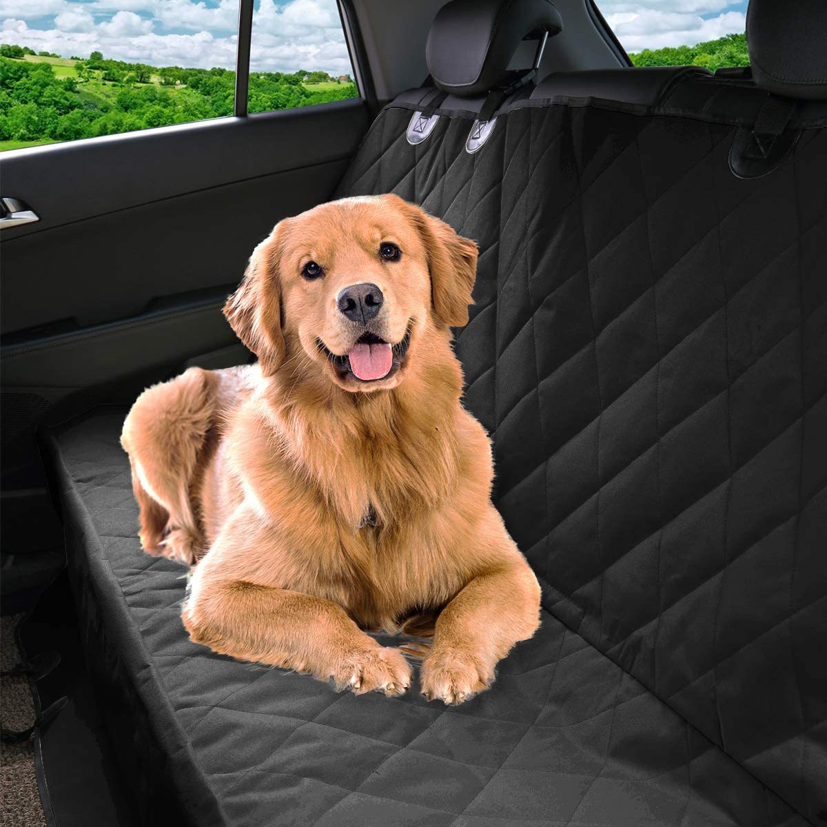 Waterproof Dog Car Seat Cover – Non-Slip Travel Mat