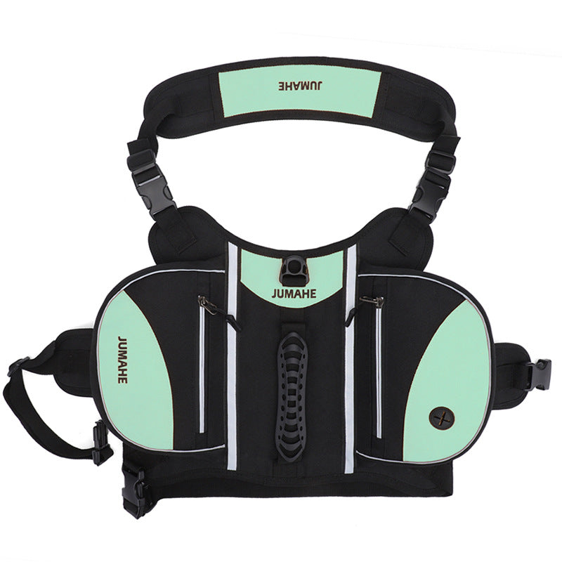 Reflective Dog Backpack Harness – Adjustable with Storage Bags