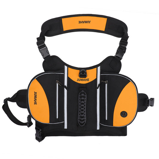 Reflective Dog Backpack Harness – Adjustable with Storage Bags