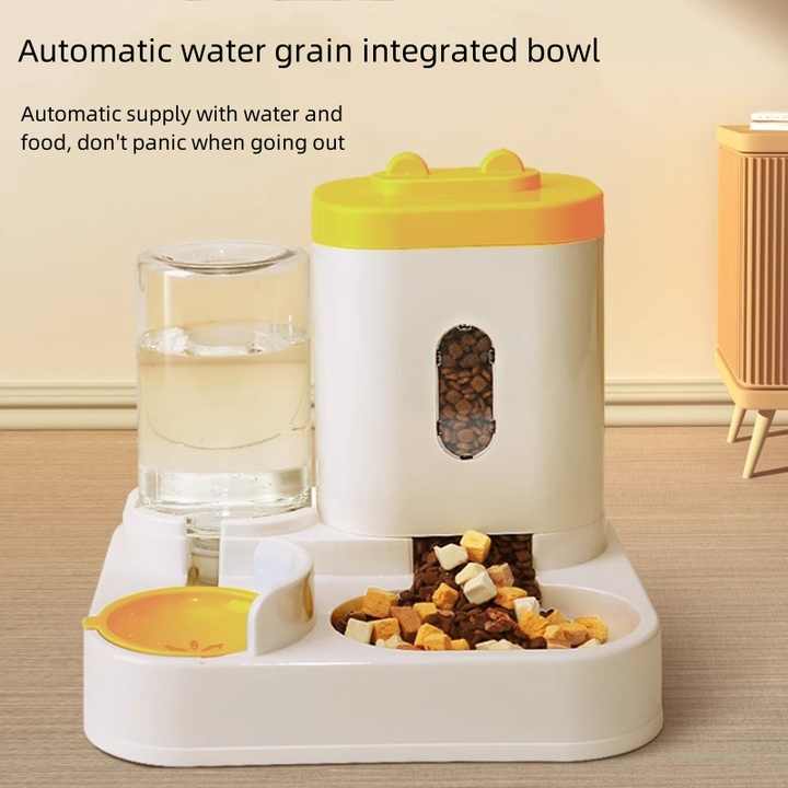 Automatic Pet Feeder and Water Dispenser
