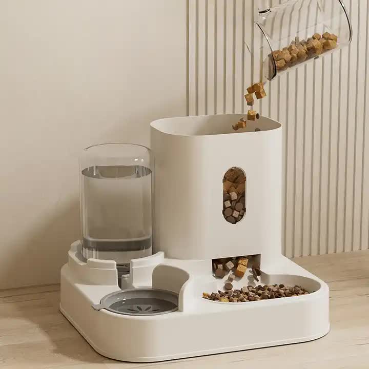 Automatic Pet Feeder and Water Dispenser