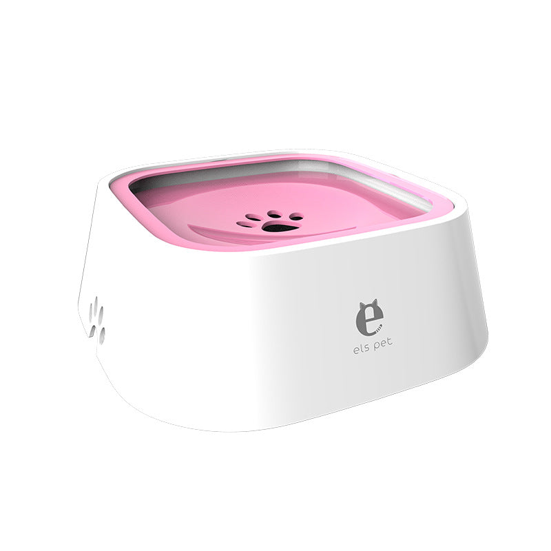 Floating Pet Water Bowl – Anti-Spill, Splash-Proof, 1L for Dogs & Cats