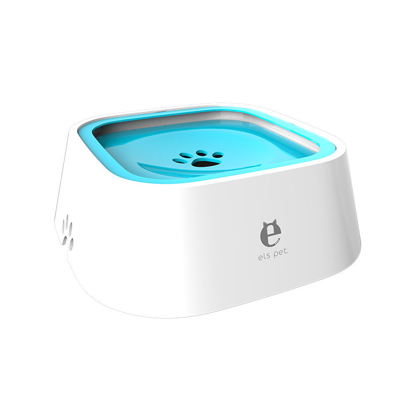 Floating Pet Water Bowl – Anti-Spill, Splash-Proof, 1L for Dogs & Cats