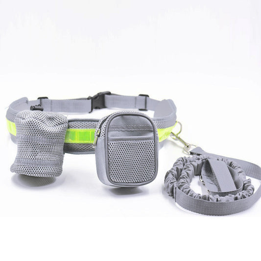 Hands Free Leash Adjustable Waist Pack