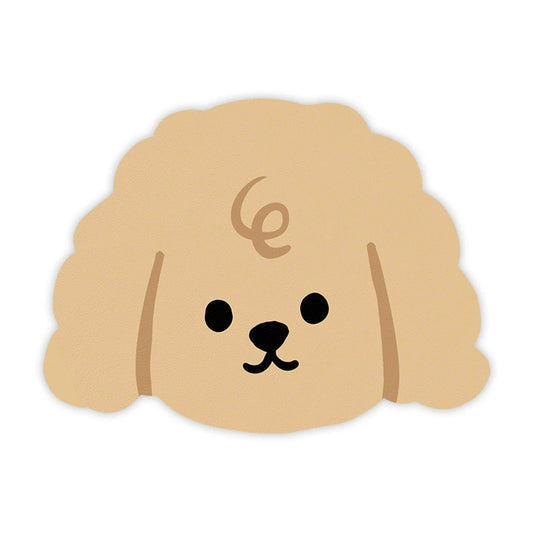 2 Pcs Cartoon Pet Feeding Mat - Splash-Proof and Easy to Clean