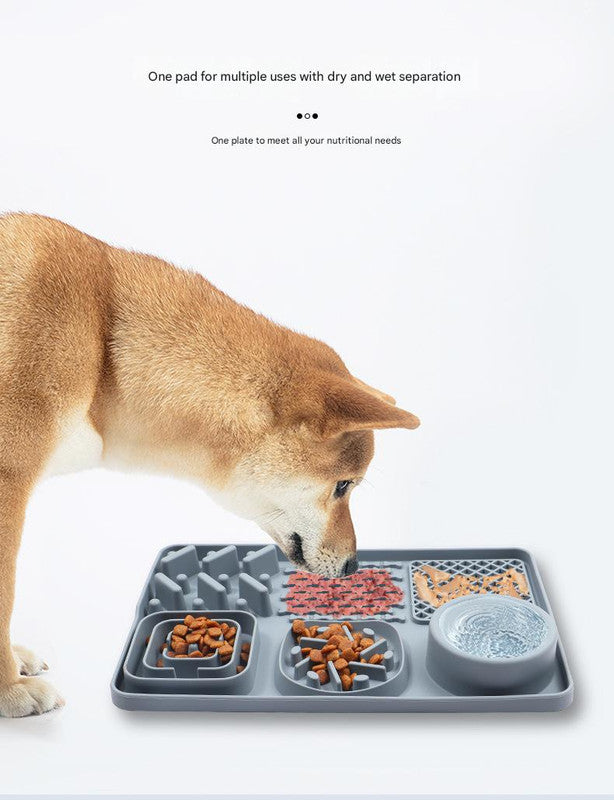 Slow Feeder Lick Mat with Suction Cups