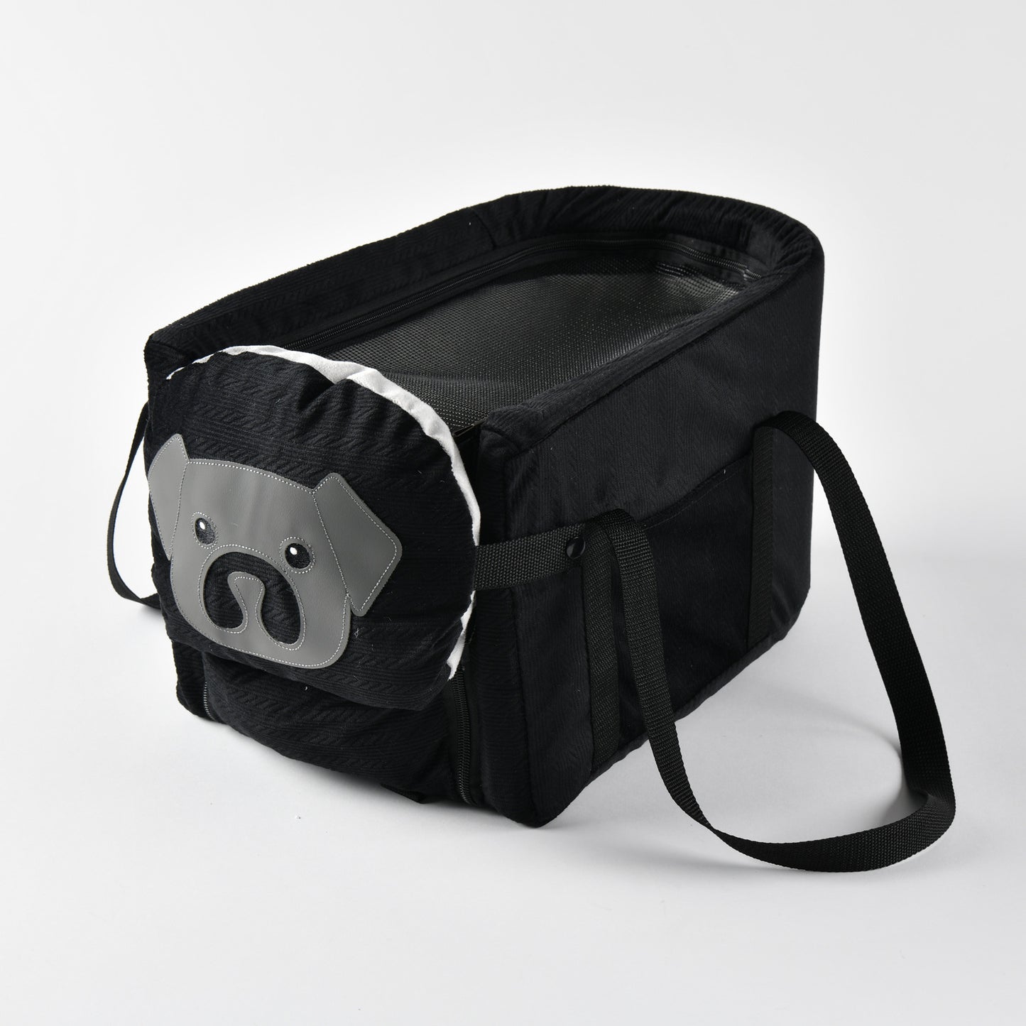 Black Pet Car Booster – Small Dog & Cat Seat