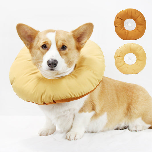 Yellow Soft Adjustable Pet Recovery Collar – Size XL