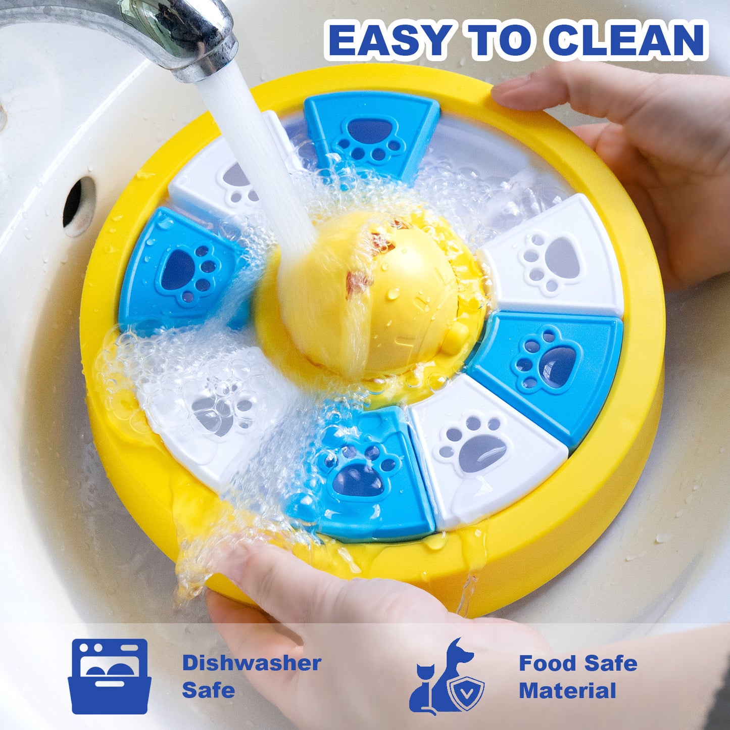 Interactive Dog Puzzle Feeder - Slow Feeder for IQ Training & Mental Stimulation