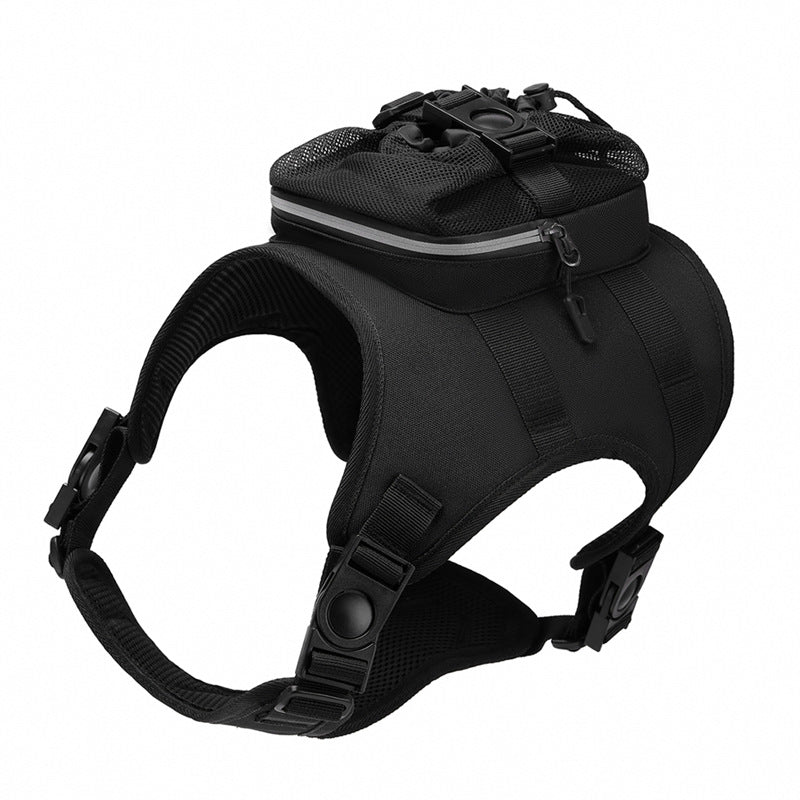 Dog Harness Vest with Backpack – Padded, Reflective, Adjustable