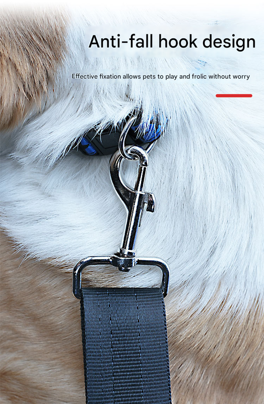 Plush Dog Car Seat & Travel Bed for safer travel